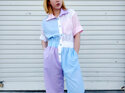 'Quinn' Jumpsuit in Dreamy Pastel