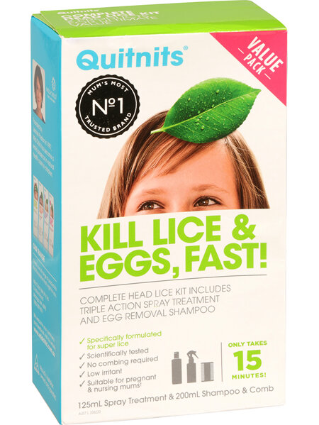 Quitnits Complete Head Lice Kit