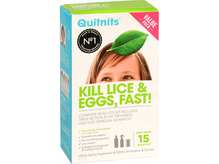 Quitnits Complete Head Lice Kit