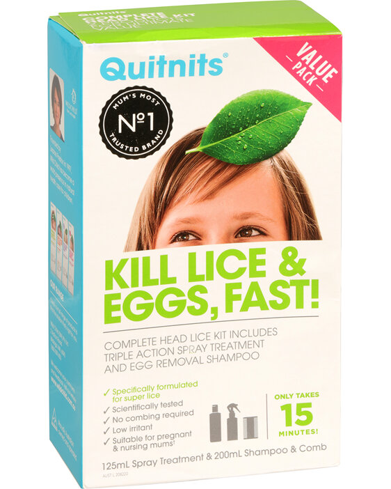 Quitnits Complete Head Lice Kit