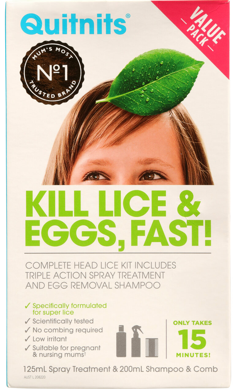 Quitnits Complete Head Lice Kit