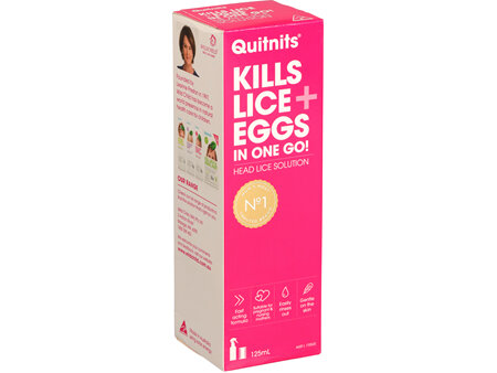 Quitnits Head Lice Solution 125ml