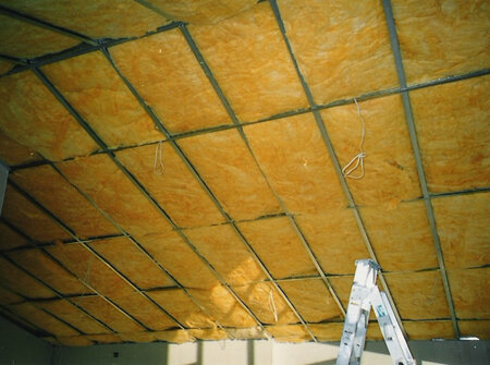 R1.8 Fiberglass ceiling blanket