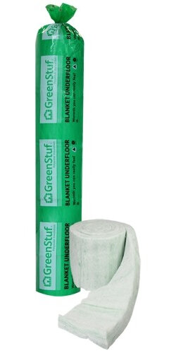 R1.8 GreenStuf Under Floor Roll - 17.5m2/pack