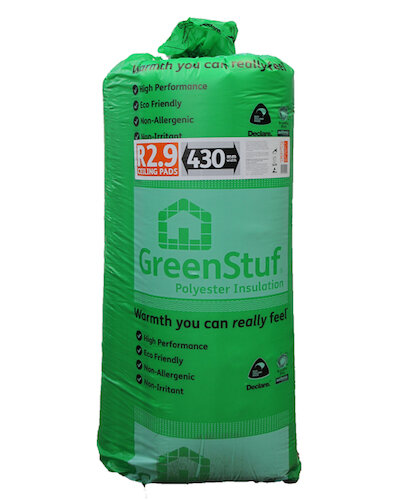 R2.9 GreenStuf Ceiling Pads - 6.82m2/pack