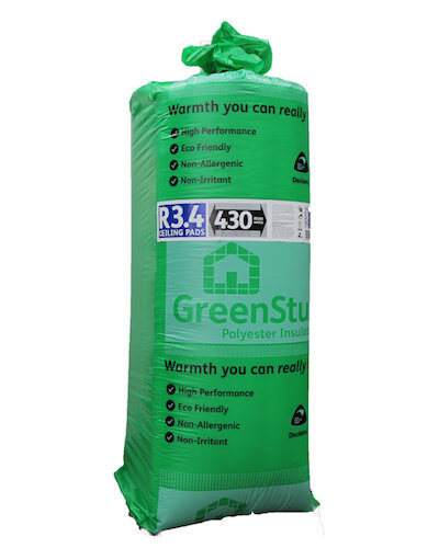 R3.4 GreenStuf Ceiling Pads - 5.25m2/pack