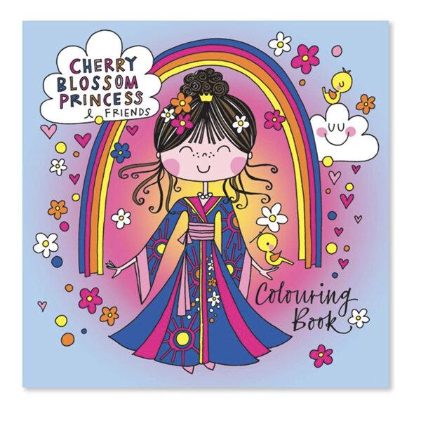 Rachel Ellen Cherry Blossom Princess Colouring Book