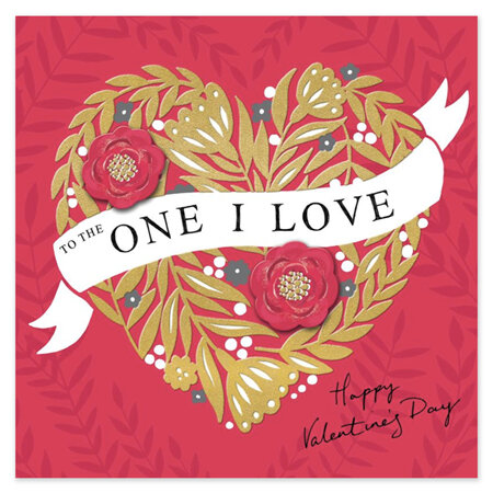 Rachel Ellen To the One I Love Valentine's Day Card
