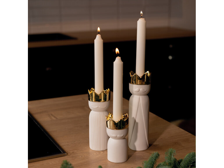 Rader Candlestick Holder King Casper 12cm christmas