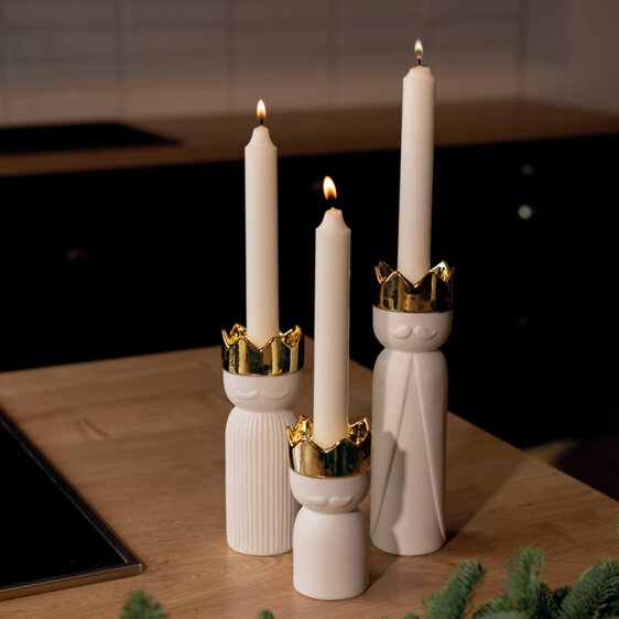 Rader Candlestick Holder King Casper 12cm christmas
