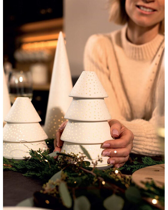 Rader Christmas tree tea light candle large