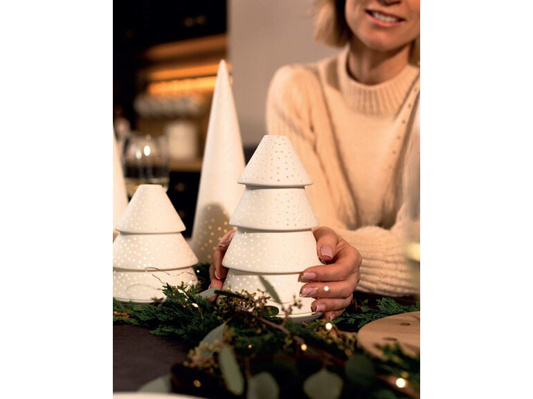 Rader Christmas tree tea light candle large