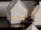 Rader Dormer Christmas Porcelain Tealight House