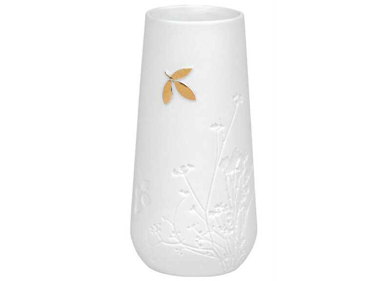 Rader Gold Leaf Mini Porcelain Vase golf