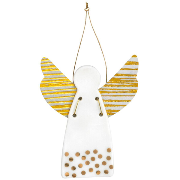 Rader Guardian Angel Mini Gold Dots Decoration