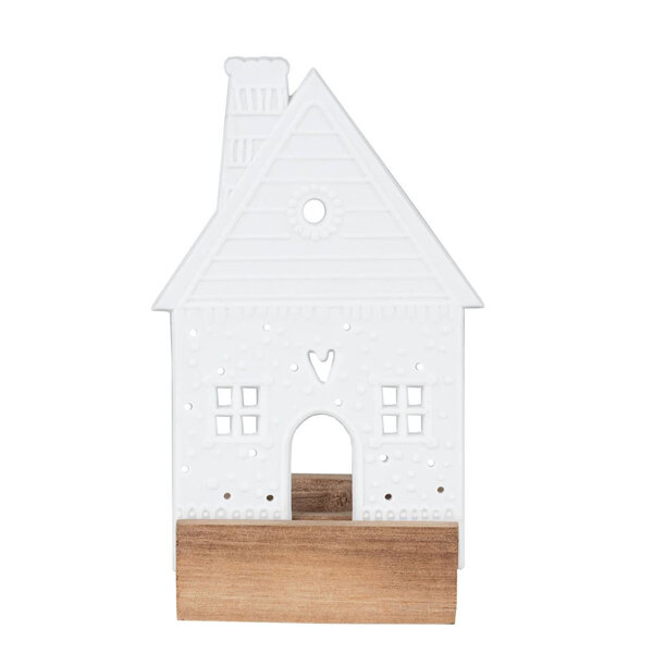 Rader Little Gingerbread House with Chimney on Stand