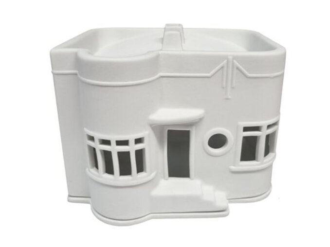 Rader New Zealand Art Deco Porcelain Tea Light House