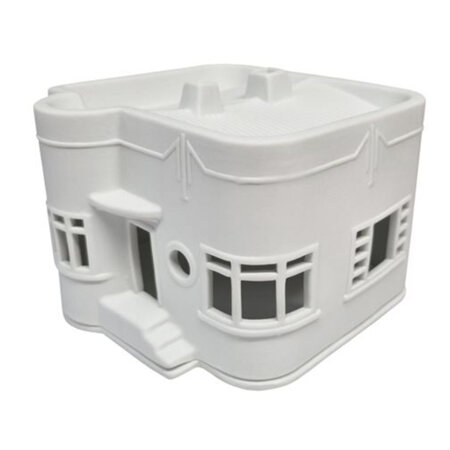 Rader New Zealand Art Deco Porcelain Tealight House