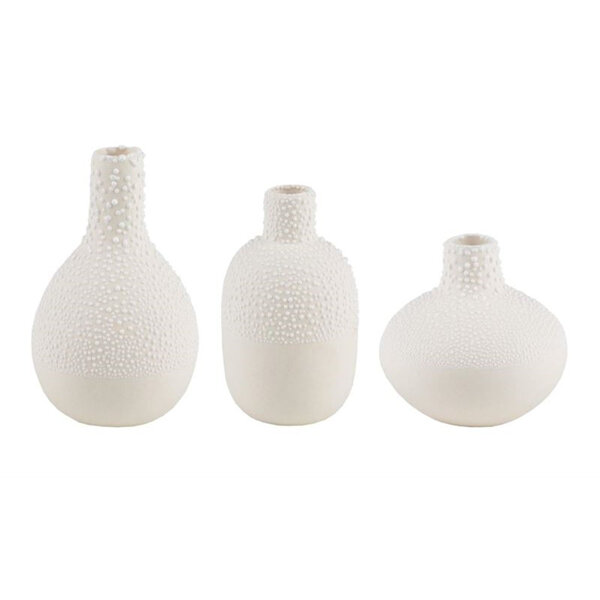 Rader Pearl Mini Vase Set of 3