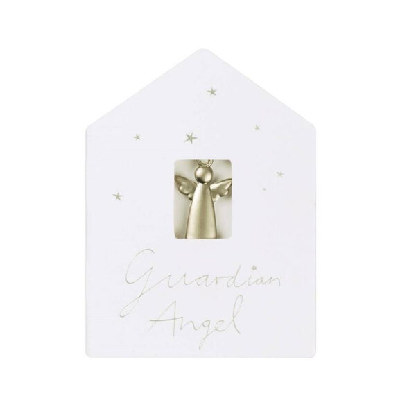 Rader Silver Guardian Angel in a Card