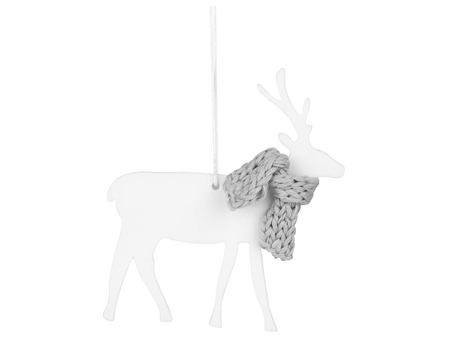 Rader Stag Reindeer With Scarf Christmas Decoration