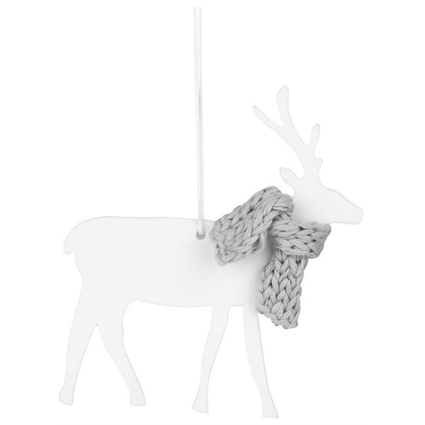 Rader Stag Reindeer With Scarf Christmas Decoration