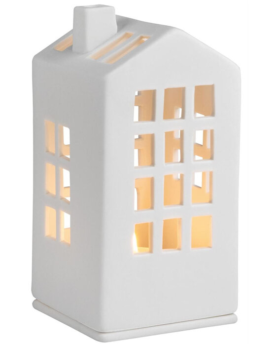 Räder Town Hall Mini Porcelain Tealight House design candle