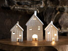 Rader Traditional Half-Timber House Porcelain Tea Light