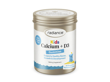 Radiance Kids Calcium + D3 Gumm. 60s