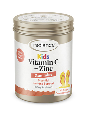 RADIANCE Kids Gummies Vit C&Zinc 45