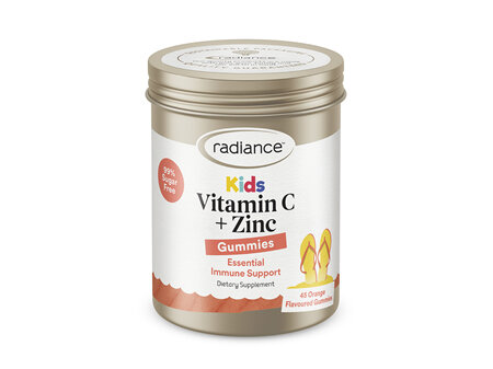 Radiance Kids Vitamin C Plus Zinc GUMMIES 45