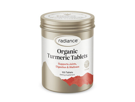 Radiance Organic Turmeric Tablets 100