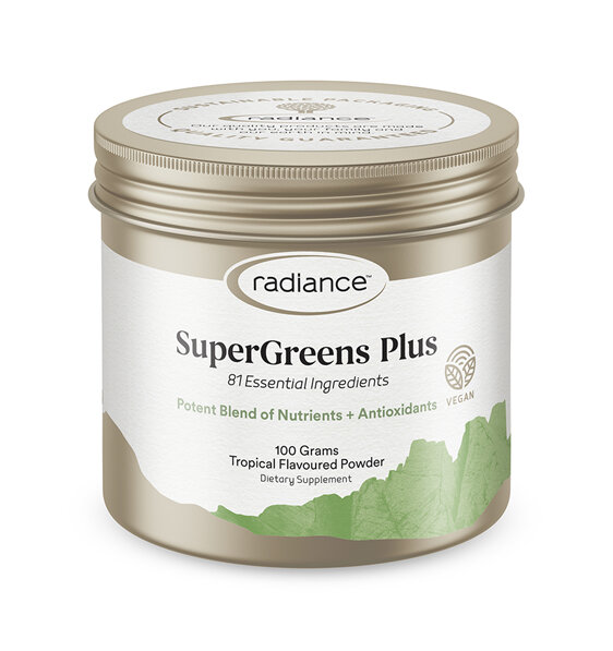 Radiance Super Greens Plus Powder 100g
