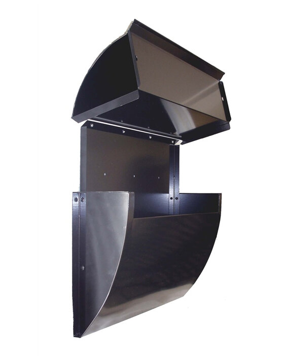 Radius Stainless Steel Letterbox