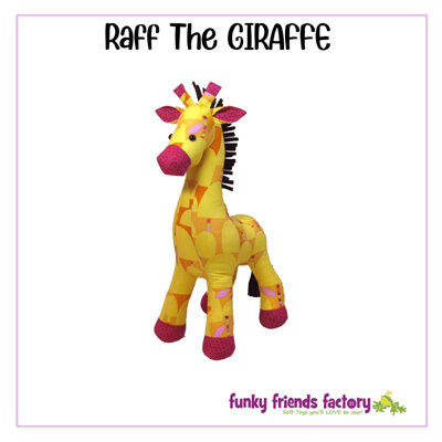 Raff the Giraffe pattern