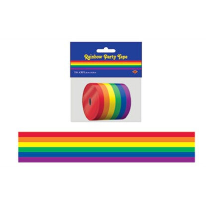 Rainbow party tape