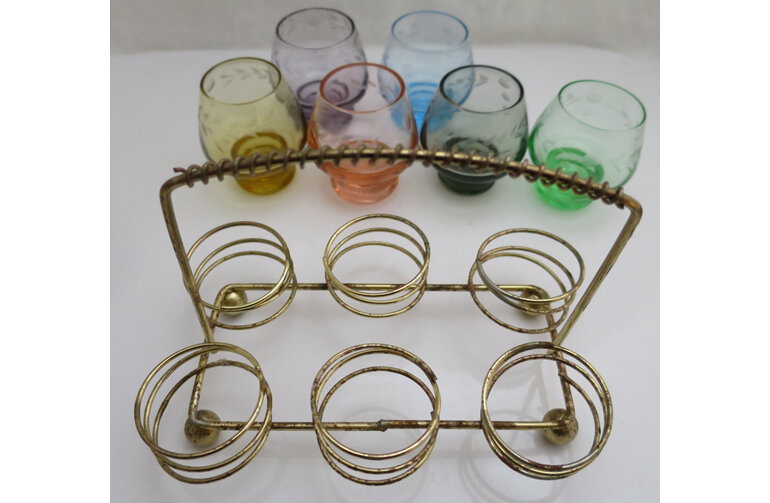 Rainbow set glasses