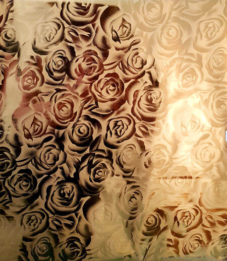 Ramsey Rose Gold Foil