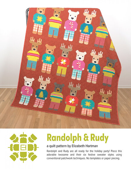 Randolph & Rudy Quilt Pattern from Elizabeth Hartman