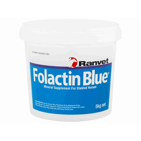 Ranvet Folactin Blue® Mineral Supplement for Stabled Horses