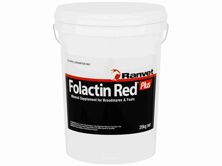 Ranvet Folactin Red® Plus Mineral Supplement for Broodmares and Foals 20kg