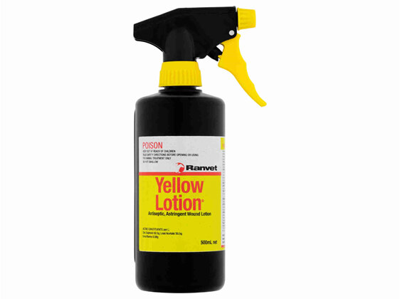 Ranvet Yellow Lotion® 500ml or 1L