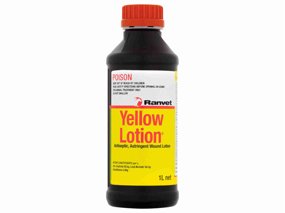 Ranvet Yellow Lotion® 500ml or 1L