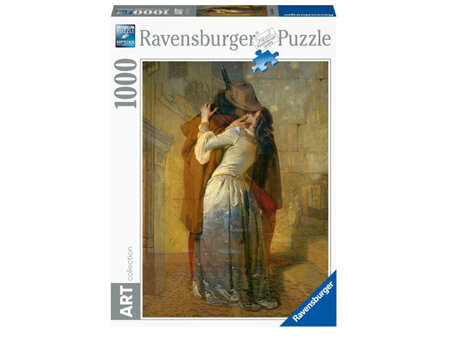 Ravensburger 1000 Piece Jigsaw Puzzle  Francesco Hayez The Kiss