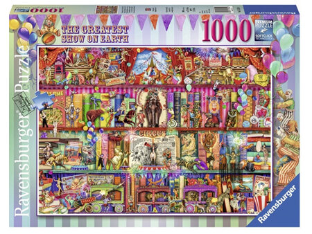 Ravensburger 1000 Piece Jigsaw Puzzle: Greatest Show on Earth