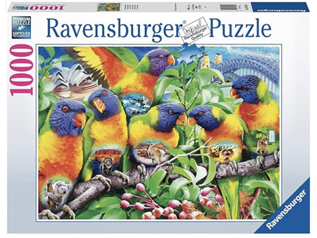 Ravensburger 1000 Piece Jigsaw Puzzle Land Of The Lorikeet
