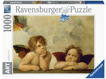 Ravensburger 1000 Piece Jigsaw Puzzle Putti Detail Sistine Madonna