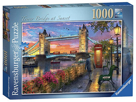 Ravensburger 1000 Piece Jigsaw Puzzle: Tower Bridge Sunset