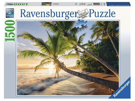 Ravensburger 1500 Piece Jigsaw Puzzle: Beach Hideaway