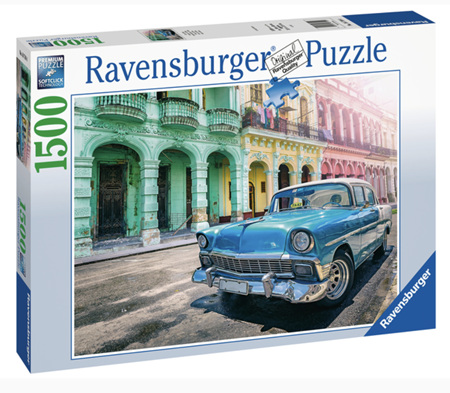 Ravensburger 1500 Piece Jigsaw Puzzle: Cars Of Cuba
